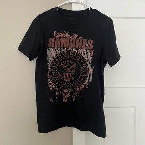 Black Ramones Graphic Tee